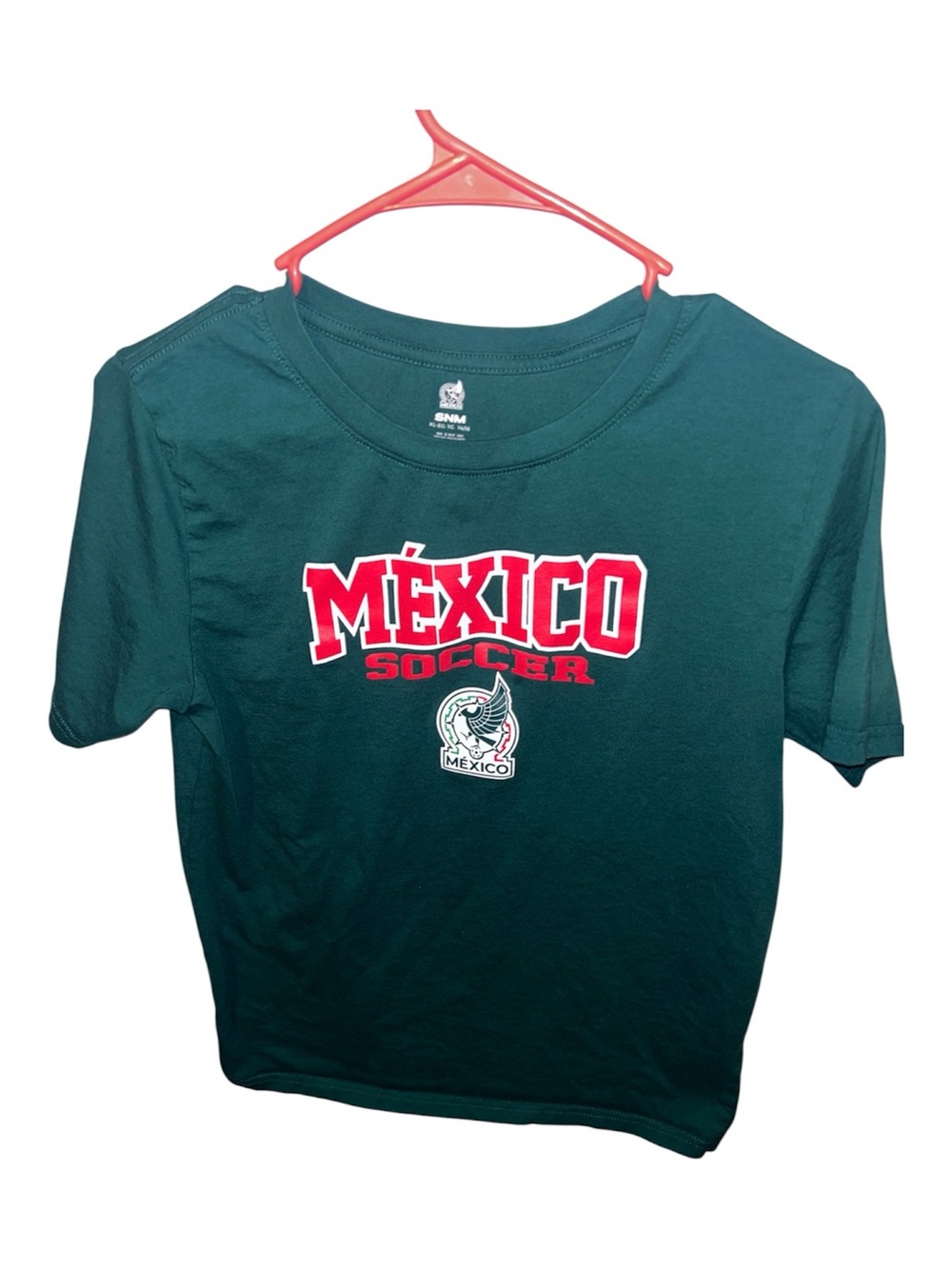 México Soccer Short Sleeve Tee - Green by